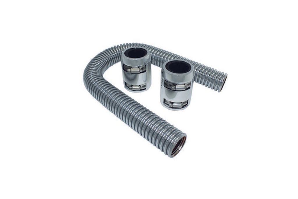 SPECIALTY PRODUCTS COMPANY 7352 - Radiator Hose Kit 24in w/Polished Aluminum Cap image