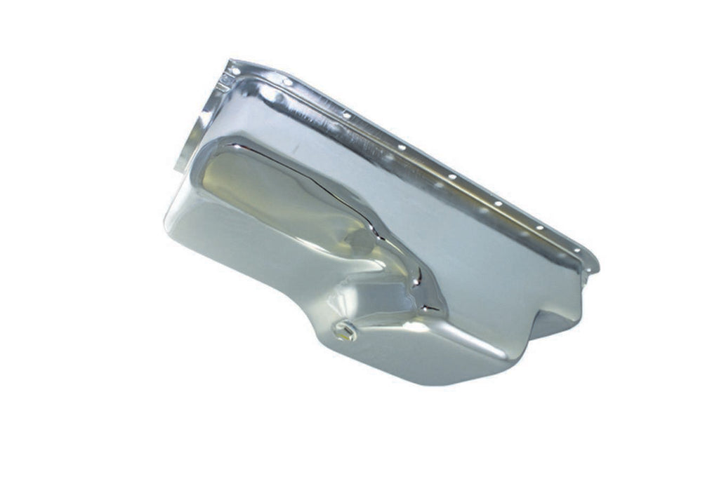 SPECIALTY PRODUCTS COMPANY 7446 - 64-87 SBM Steel Stock Oil Pan Chrome image