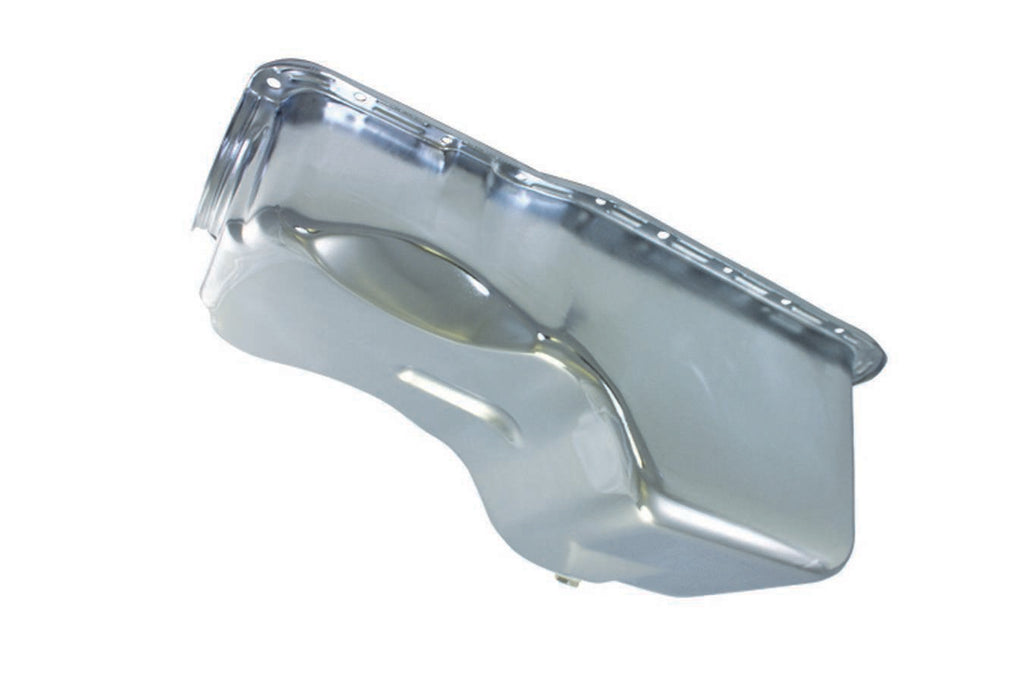 SPECIALTY PRODUCTS COMPANY 7452 - 67-81 SBF 351W Steel Stock Oil Pan Chrome image