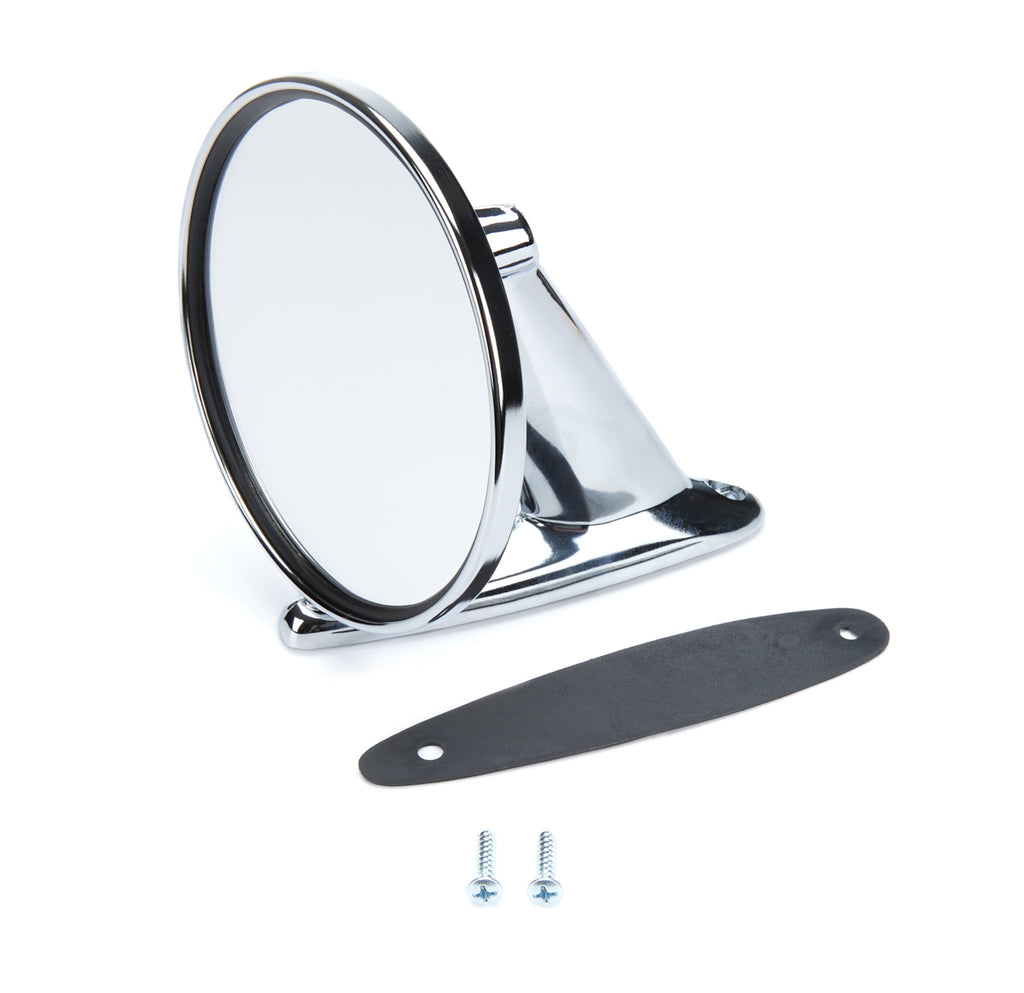 SPECIALTY PRODUCTS COMPANY 8222 - Chrome Mirror Car Side Universal 4.75in Round image