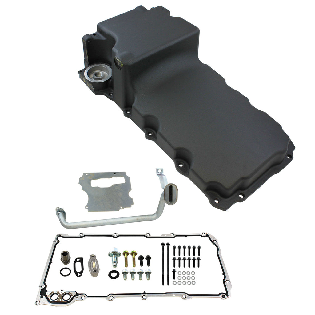 SPECIALTY PRODUCTS COMPANY 8448BK - Oil Pan LS Engine Rear Sump Gen III/IV image