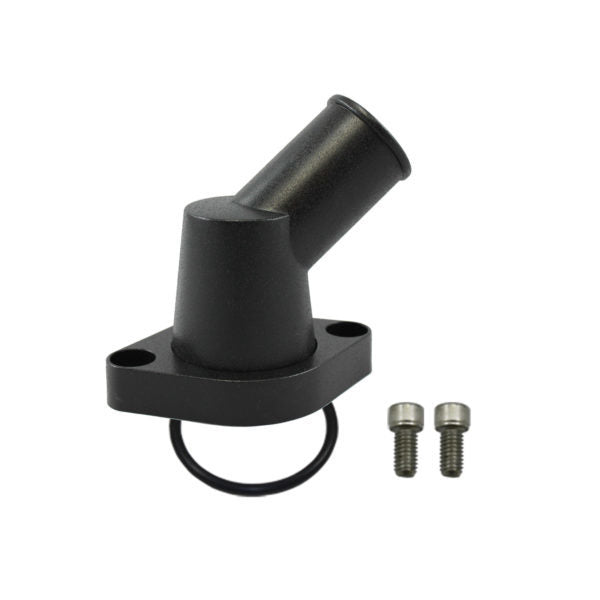 SPECIALTY PRODUCTS COMPANY 8455BK - Water Neck  Chevy 45 Deg ree O-Ring Style Black image