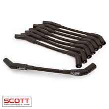 Load image into Gallery viewer, SCOTT PERFORMANCE CH-LS-S-1 - GM LS Spark Plug Wire Set 45-Degree - Black image