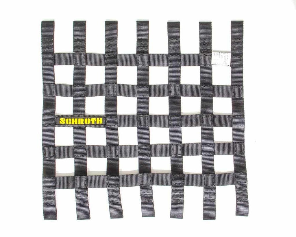 SCHROTH RACING SR09053-0 - Window Net Only Black 16in x 16in image