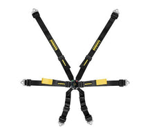 Load image into Gallery viewer, SCHROTH RACING SR94510-0-28 - 6pt Harness Enduro Black 2in Shoulder &amp; Lap image