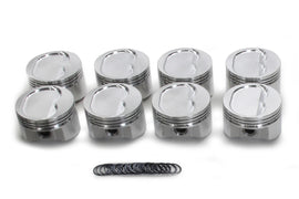 SPORTSMAN RACING PRODUCTS 139628 - SBC Dished Piston Set 4.030 Bore -16cc image