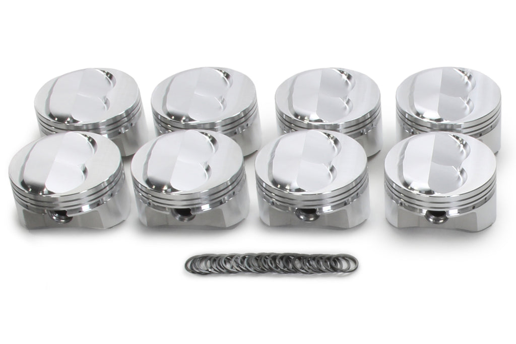 SPORTSMAN RACING PRODUCTS 142025 - SBC Domed Piston Set 4.165 Bore +4cc image