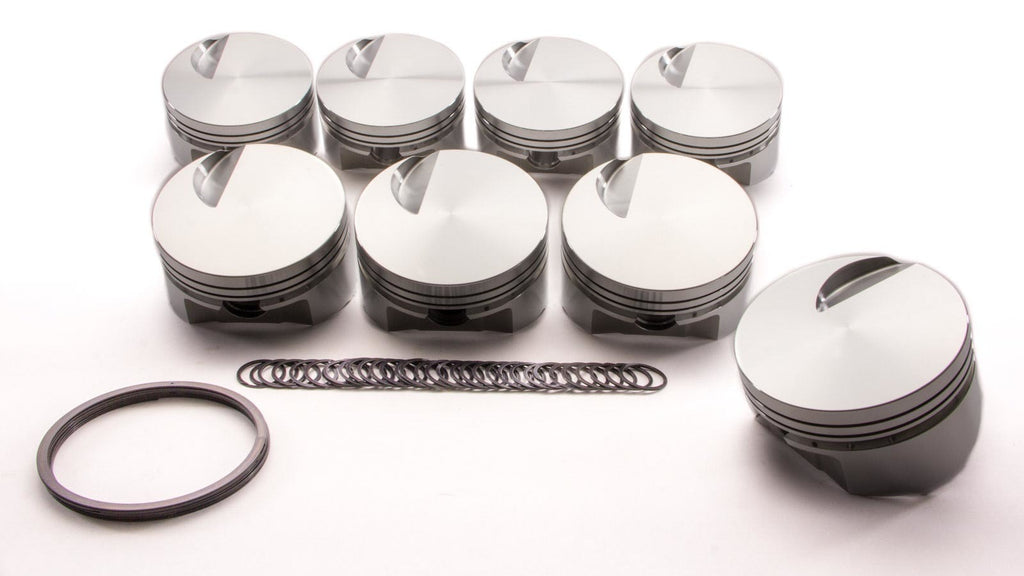 SPORTSMAN RACING PRODUCTS 142979 - BBC Flat Top Piston Set 4.280 Bore -3cc image