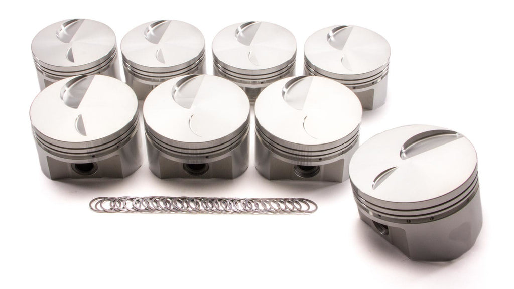 SPORTSMAN RACING PRODUCTS 150723 - BBF Flat Top Piston Set 4.390 Bore -3cc image
