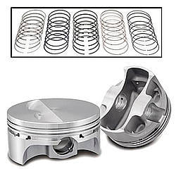 SPORTSMAN RACING PRODUCTS 271064 - SBC F/T Pro-Series Piston & Ring Set 4.155 image