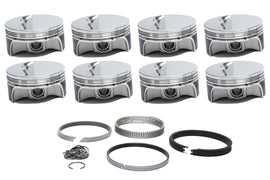 SPORTSMAN RACING PRODUCTS 279480 - SBC Flat Top Pro-Series Piston & Ring Set 4.040 image