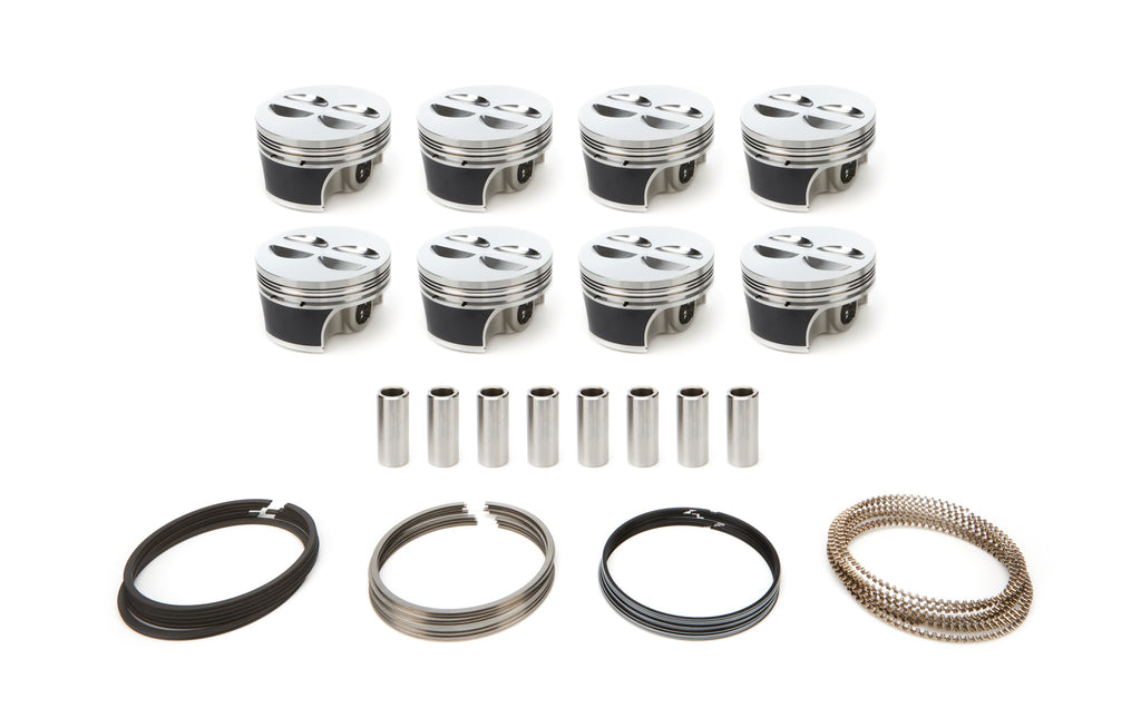 SPORTSMAN RACING PRODUCTS 324864 - SBC FT ProPiston Set w/ Rings 4.005 Bore -4.5cc image