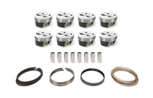 Load image into Gallery viewer, SPORTSMAN RACING PRODUCTS 324864 - SBC FT ProPiston Set w/ Rings 4.005 Bore -4.5cc image