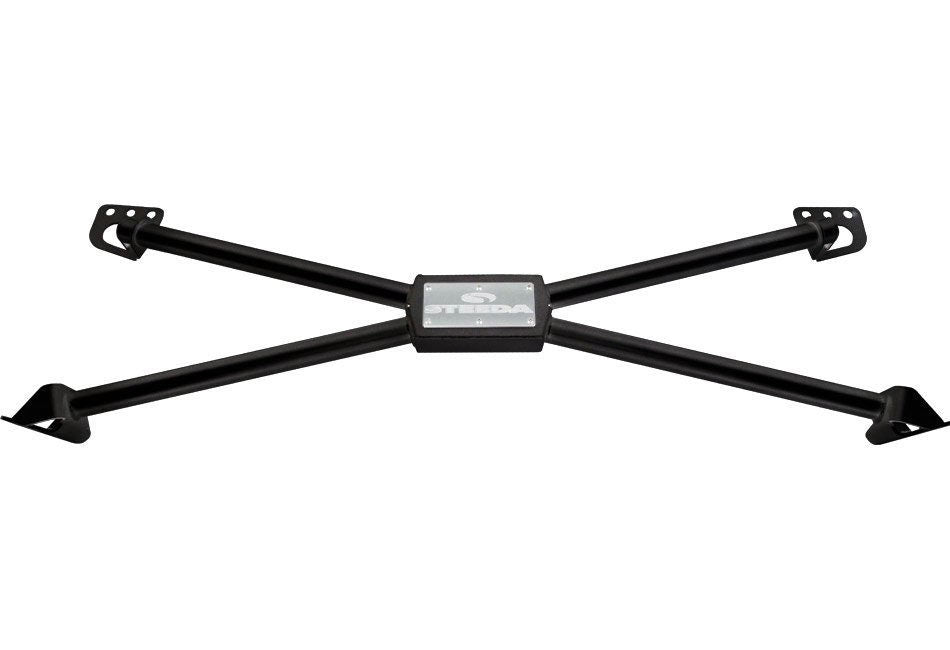STEEDA AUTOSPORTS 555-5093 - Rear Chassis X-Brace 05-14 Mustang image