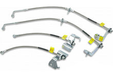 Load image into Gallery viewer, STEEDA AUTOSPORTS 555-6027 - Stainless Braided Brake Line Kit 15-21 Mustang image