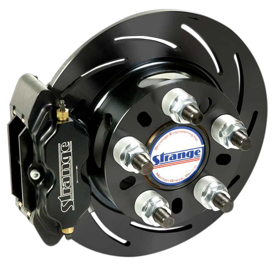 STRANGE B1706WCM - Rear Disc Brake Kit Ford Late Big Style w/Hrd Pad image