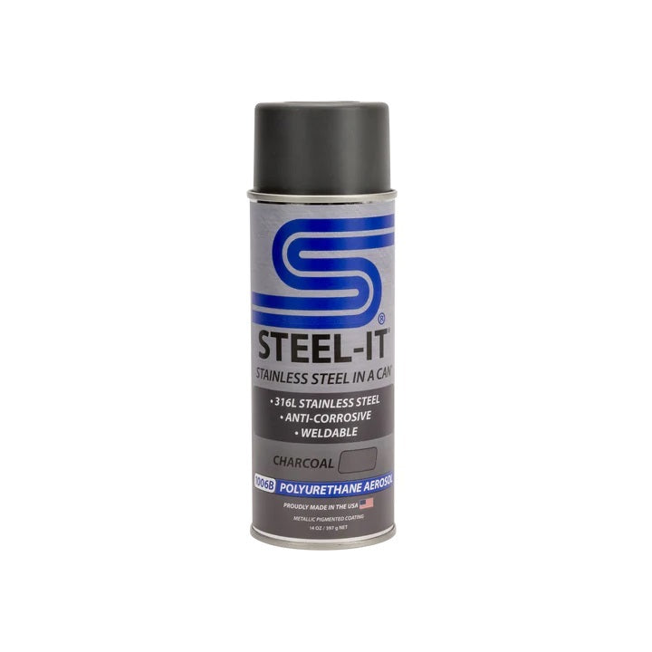 STEEL-IT 1006B - Charcoal Polyurethane 14 Ounce Can image