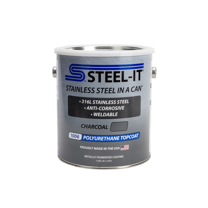 STEEL-IT 1006G - Charcoal Polyurethane 1 Gallon image