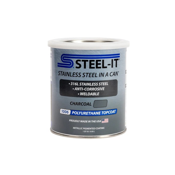 STEEL-IT 1006Q - Charcoal Polyurethane 1 Quart image