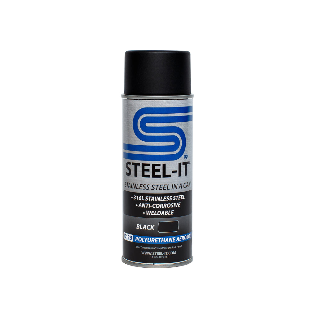 STEEL-IT 1012B - Black Polyurethane 14oz Can image