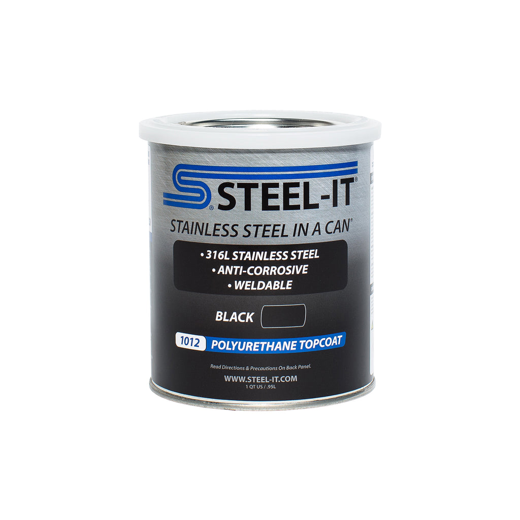 STEEL-IT 1012Q - Black Polyurethane 1 Quart image