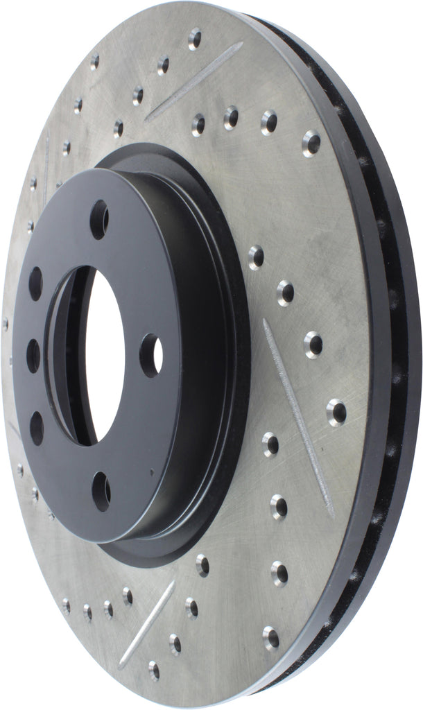 STOPTECH 127.34138R - StopTech Sport Slotted & Drilled Rotor image