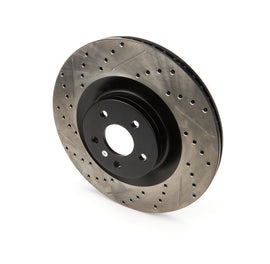 STOPTECH 127.61124R - Sport Drilled/Slotted Br ake Rotor image
