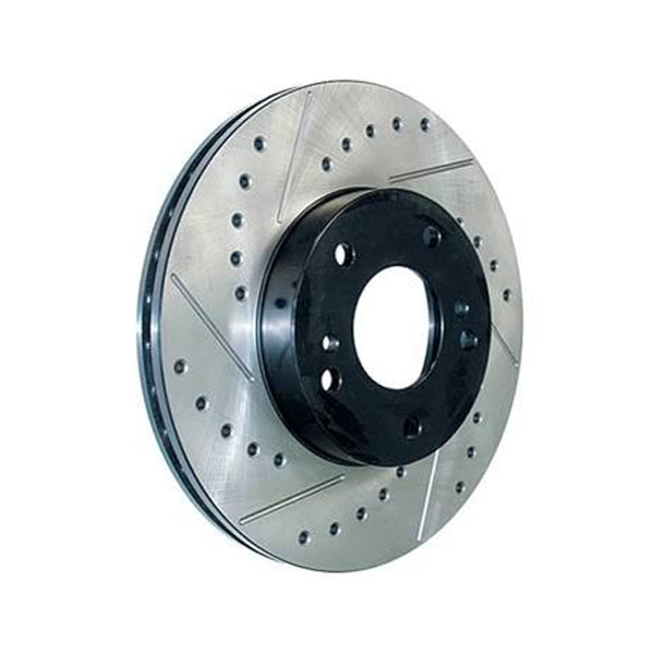 STOPTECH 127.62082R - Sport Drilled/Slotted Br ake Rotor image