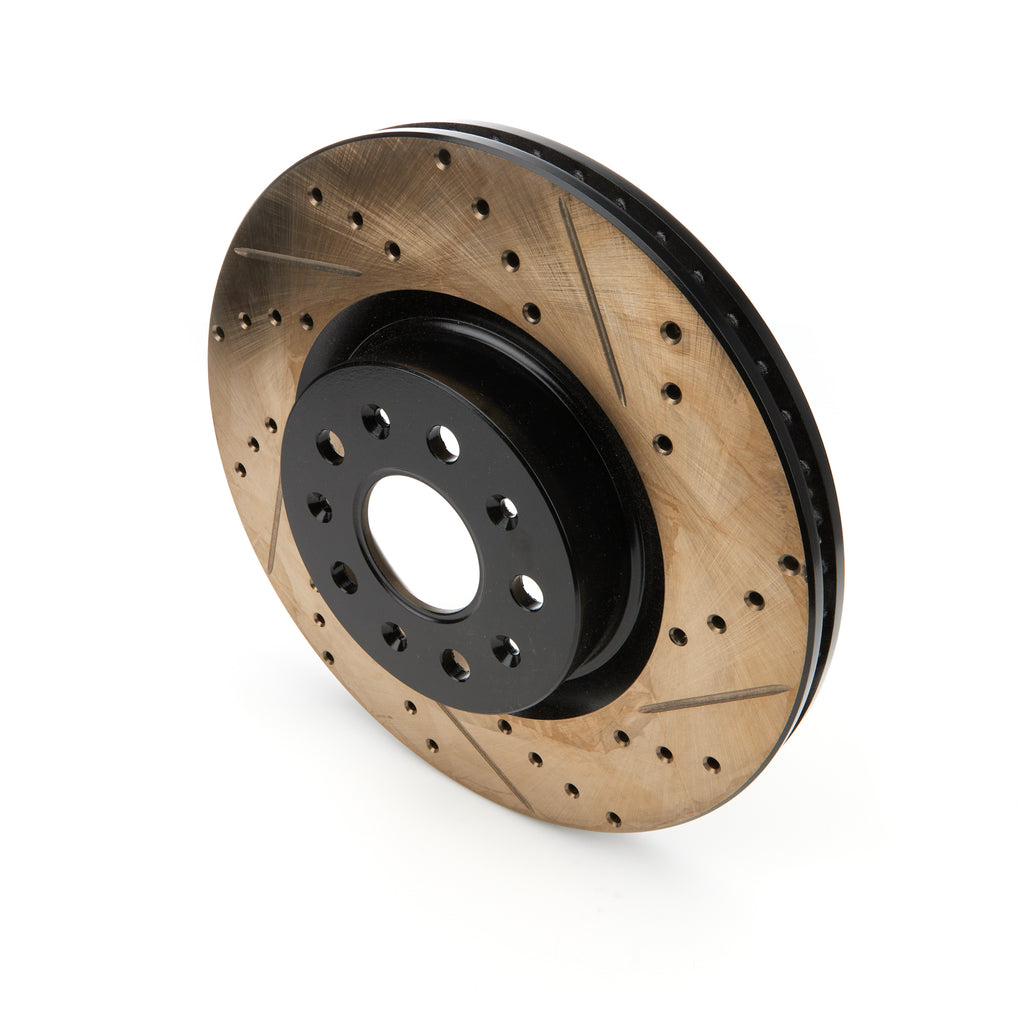 STOPTECH 127.62150L - Sport Drilled/Slotted Br ake Rotor image