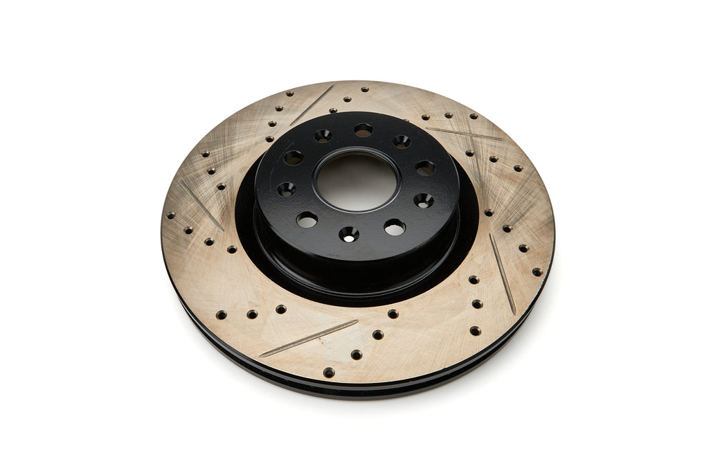 STOPTECH 127.62150R - Sport Drilled/Slotted Br ake Rotor image