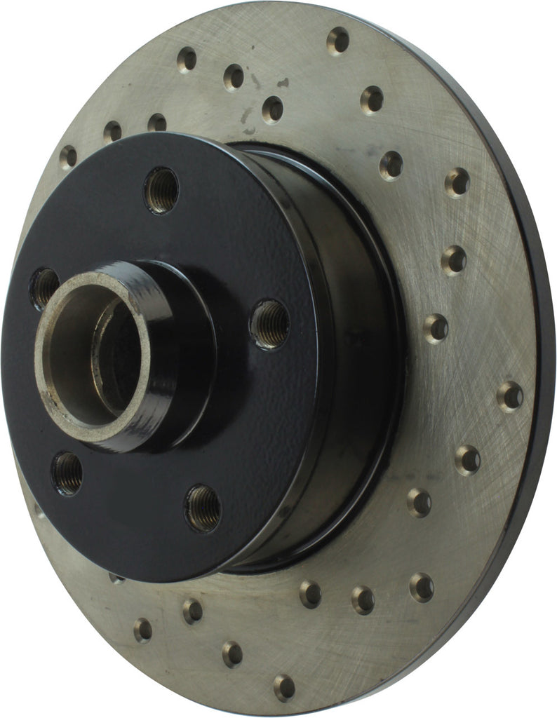 STOPTECH 128.33035L - Sport Cross Drilled Brak e Rotor image