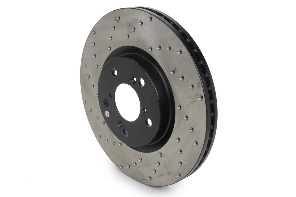 STOPTECH 128.40071R - Sport Cross Drilled Brak e Rotor image