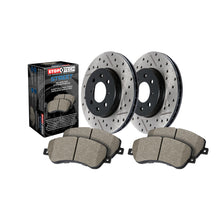 Load image into Gallery viewer, STOPTECH 938.62065 - Street Axle Pack Drilled /Slotted Front image