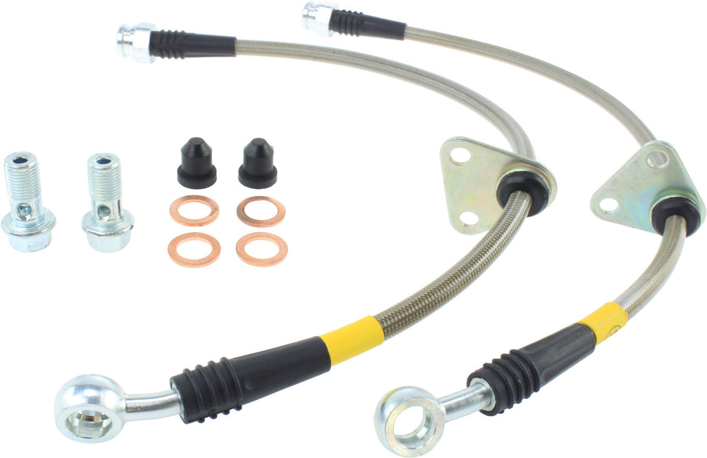 STOPTECH 950.40510 - SPORTSTOP STAINLESS STEE L BRAKE LINE image