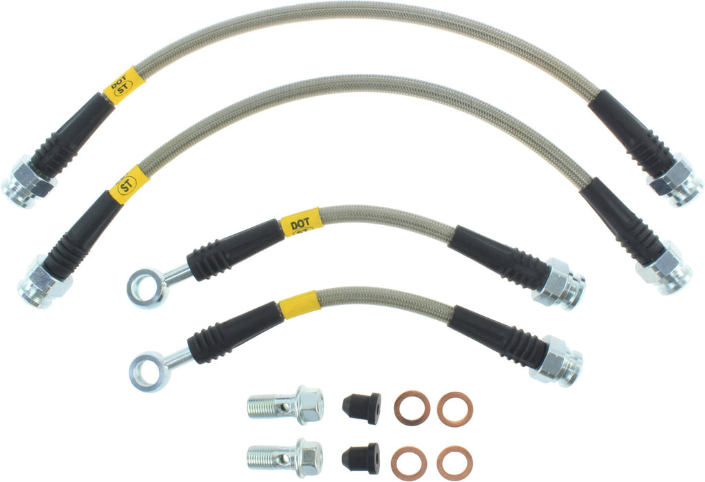 STOPTECH 950.42012 - SPORTSTOP STAINLESS STEE L BRAKE LINE image