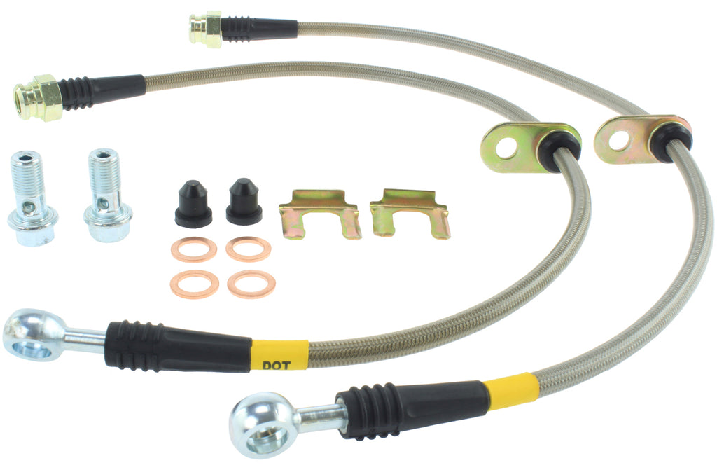 STOPTECH 950.47508 - Stainless Steel Brake Line Kit image