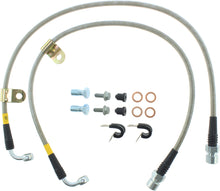 Load image into Gallery viewer, STOPTECH 950.63003 - SPORTSTOP STAINLESS STEE L BRAKE LINE image