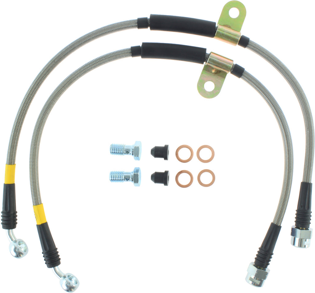 STOPTECH 950.66002 - Stainless Steel Brake Line Kit image