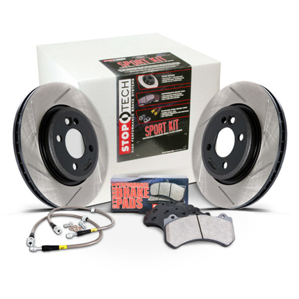 STOPTECH 977.42002 - Sport Axle Pack  Slotted 4 Wheel image