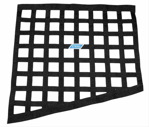 STROUD SAFETY 501-01 - Window Net Black Angled 24in x 18in SFI 27.1 image