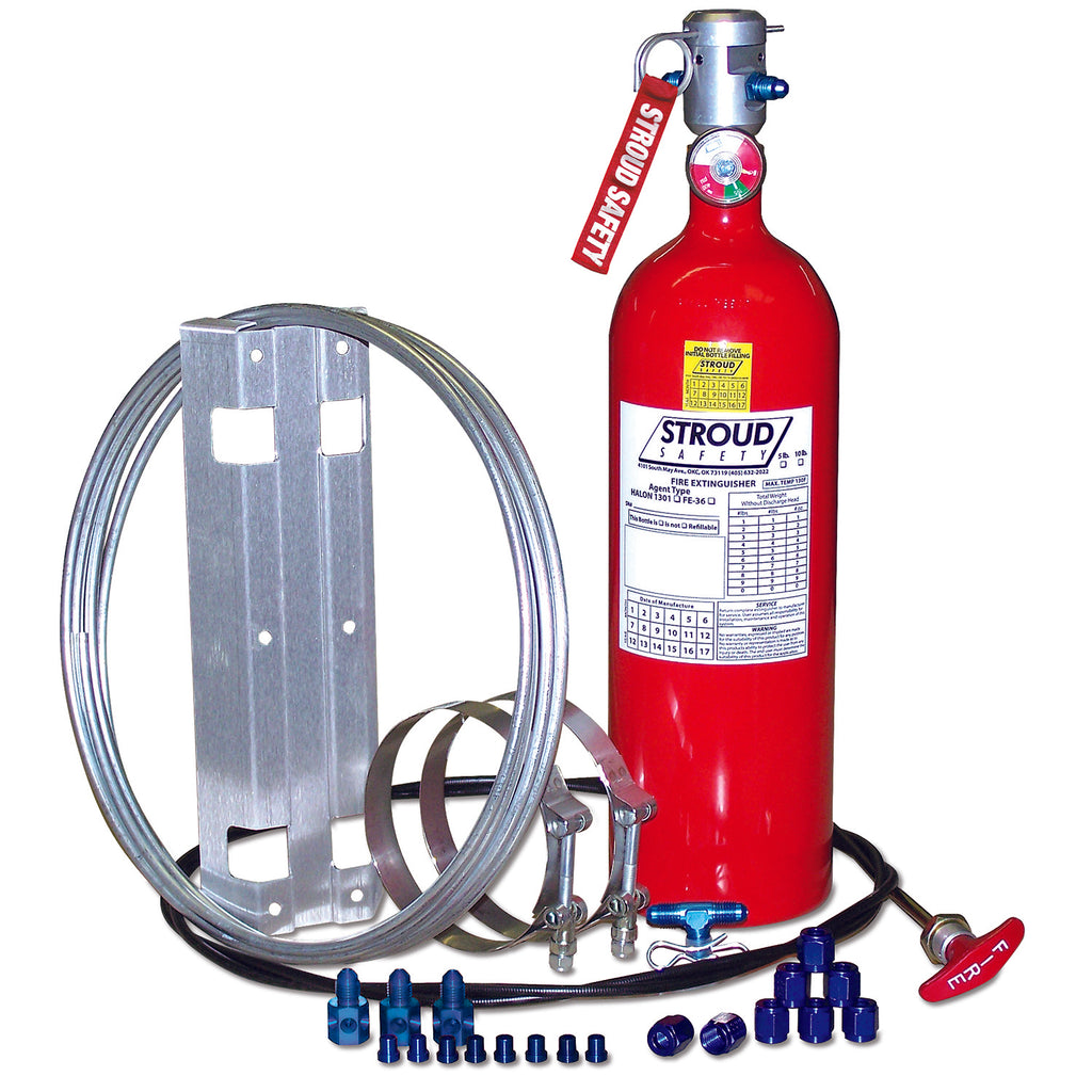 STROUD SAFETY 9302 - Fire Suppression System Novec 1230 5lb Pull Cabl image