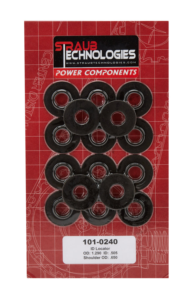 STRAUB TECHNOLOGIES INC. 101-0240 - 1.300 Valve Spring Locators .505 ID 16pk image