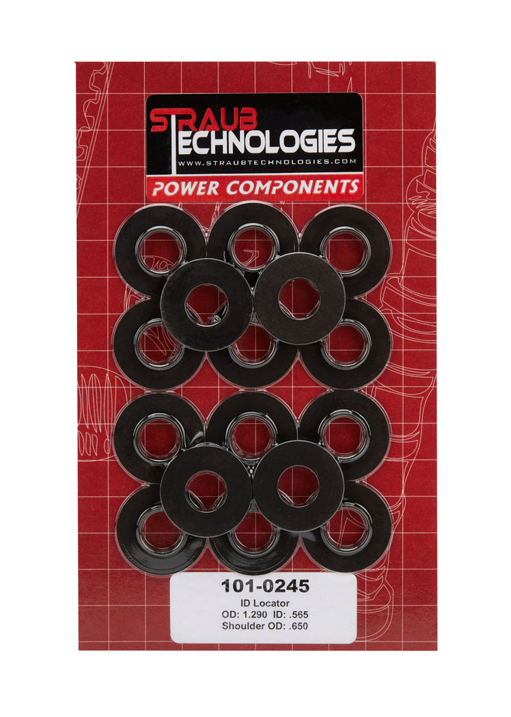 STRAUB TECHNOLOGIES INC. 101-0245 - 1.300 Valve Spring Locators .565 ID 16pk image