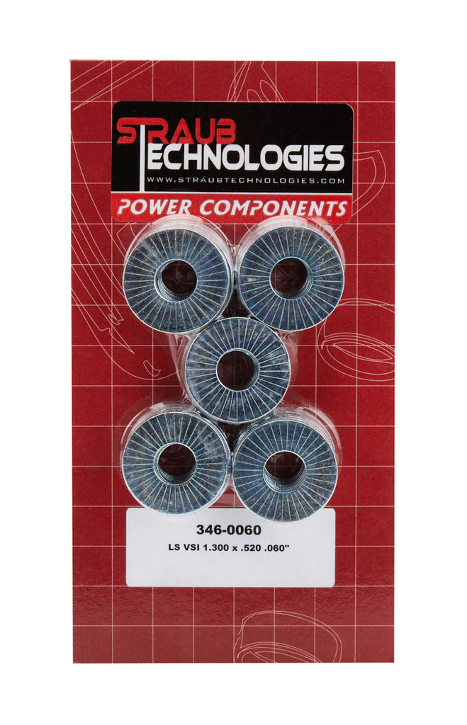 STRAUB TECHNOLOGIES INC. 346-0060 - Valve Spring Shims 50pk .060 GM LS Engines image
