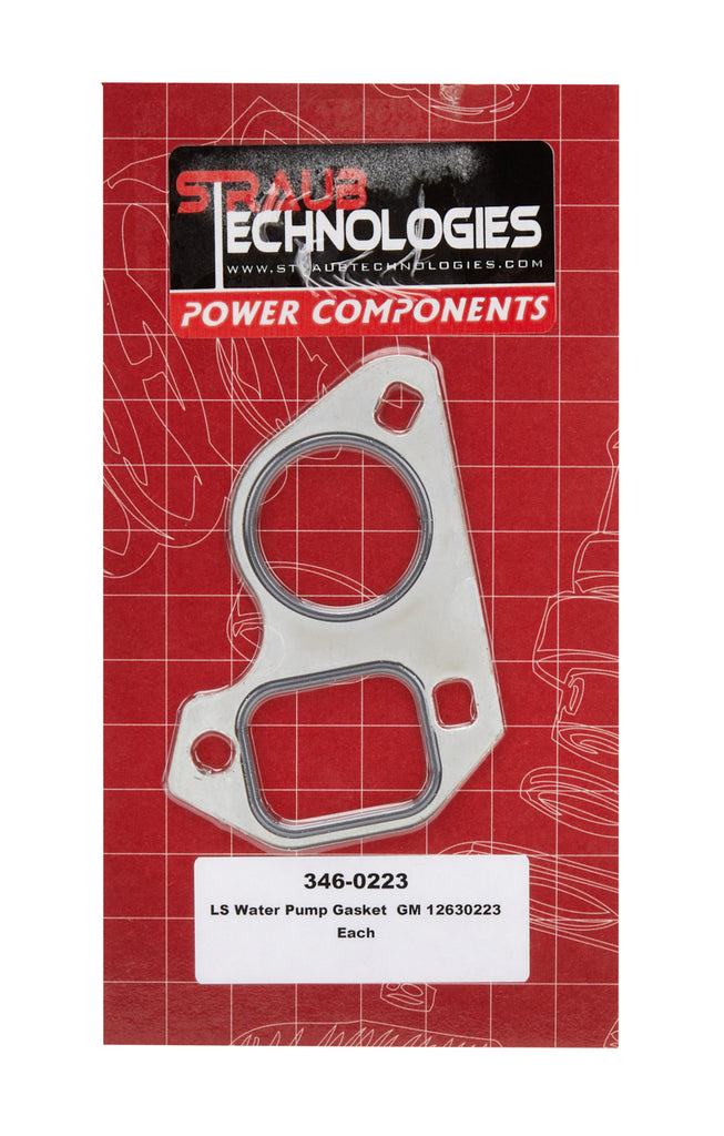 STRAUB TECHNOLOGIES INC. 346-0223 - Water pump Gasket LS 1997-Up Metal/Rubber image