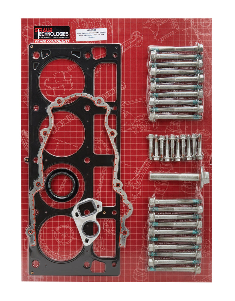 STRAUB TECHNOLOGIES INC. 346-1998 - Cam Change Gasket & Bolt Kit  LS 04-Up Small Bore image