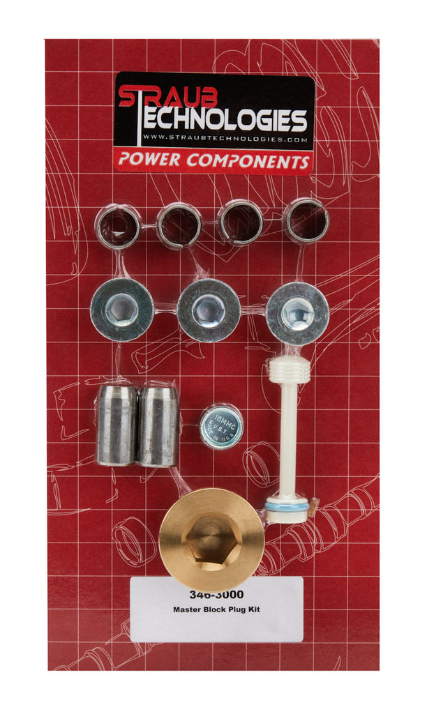 STRAUB TECHNOLOGIES INC. 346-3000 - LS Engine Plug Kit Master Block Kit image