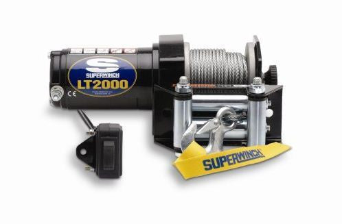 SUPERWINCH 1120210 - LT2000-2000# ATV Winch w/Roller Fairlead image