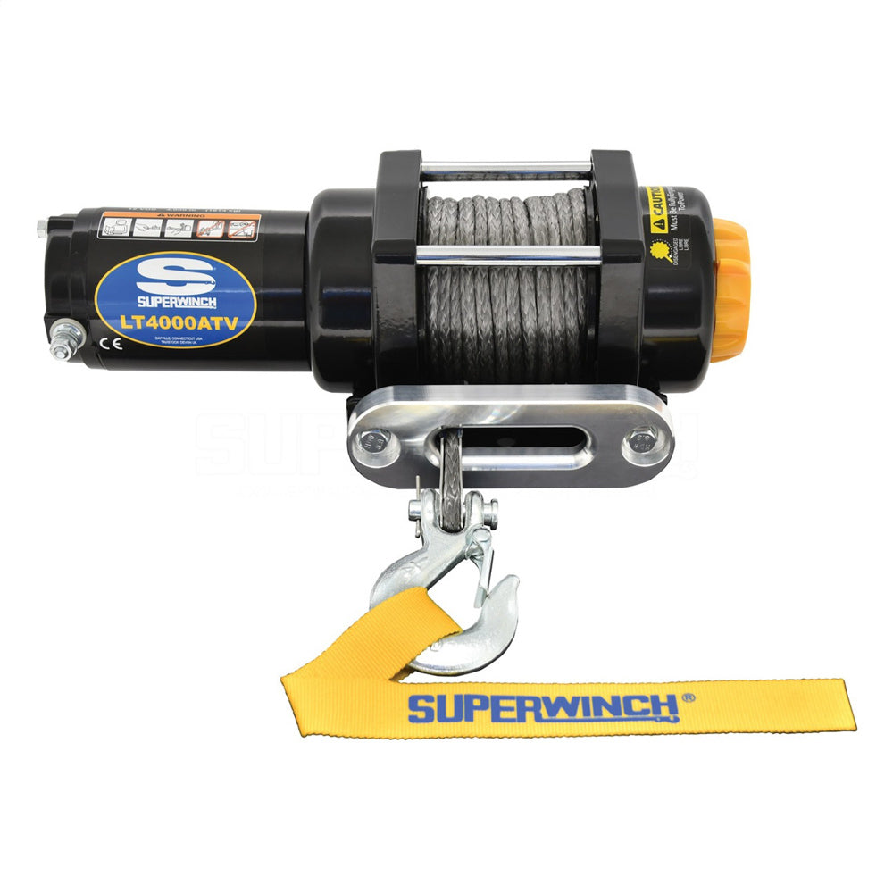 SUPERWINCH 1140230 - LT4000SR Winch 4000lb Winch Synthetic Rope image