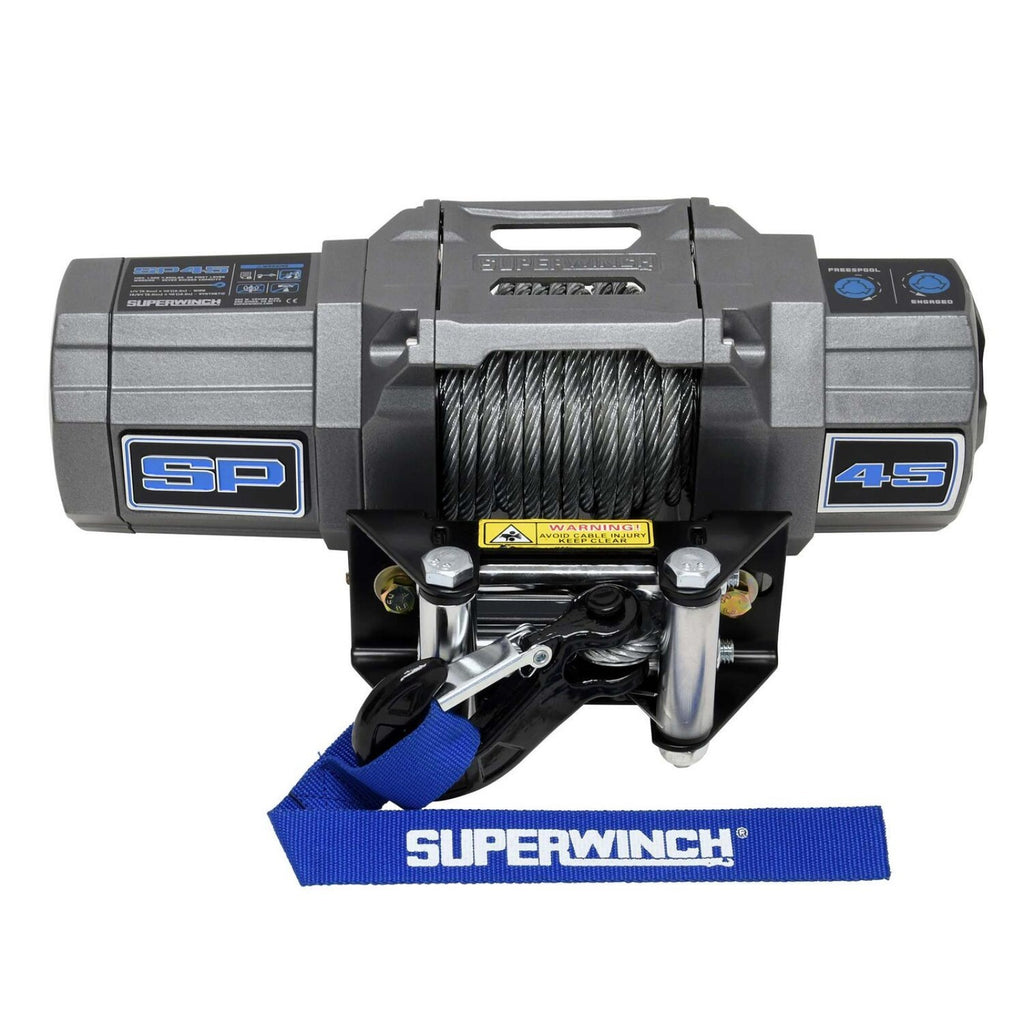 SUPERWINCH 1145240 - 4500lb Winch 40ft Steel Rope Roller Fairlead image